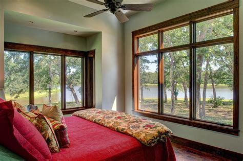 Ranch Style By The Lake Rustic Bedroom Houston By Ellis Custom