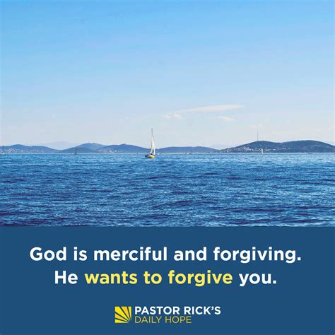 You Are Totally Forgiven Pastor Ricks Daily Hope