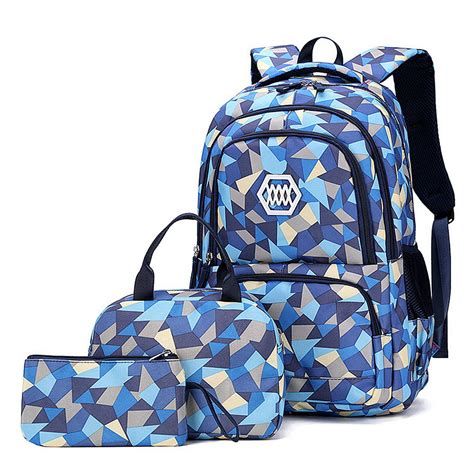 Vbiger Fashion School Backpack For Teen Boys Girls Student Backpack