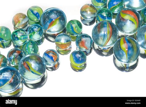 Glass Marbles Stock Photo Alamy