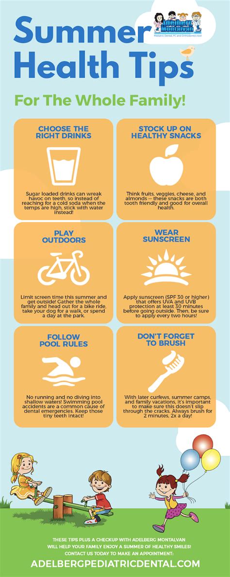 Best foods for healthy life health tips. Summer Health Tips for the Whole Family [Infographic ...