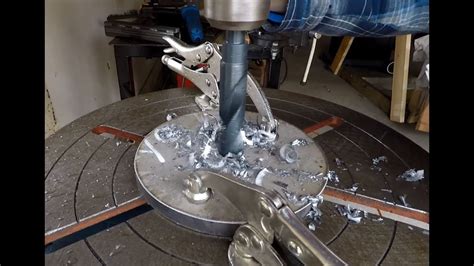 Drilling Stainless Steel And Homemade Counterbore Youtube