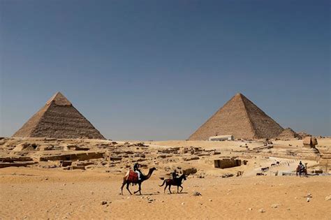 what did the pyramids of giza look like 4 000 years ago apollo magazine