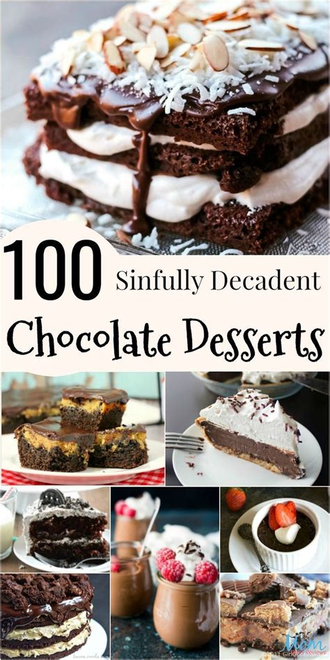 Homemade Desserts Sweet Desserts Decadent Desserts Dessert Recipes