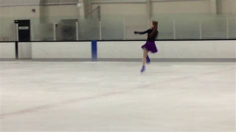 Erin Foster Palagye ~ Double Salchow ~ Figure Skating Practice ~ 8 2