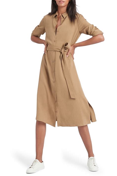Buy Banana Republic Midi Shirt Dress Womens For Aed 49900 Dresses