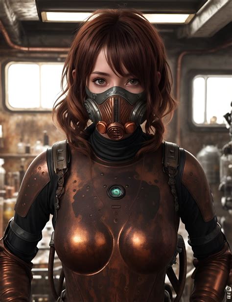Biopunk Woman By Aistandby