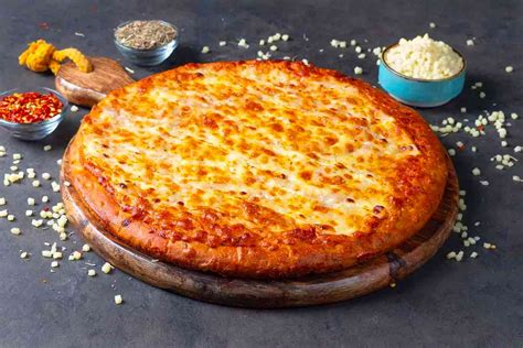 Order Double Cheese Margherita Cheese Burst Pizza Medium From Ovenstory