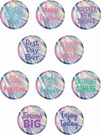 Sayings Positive Iridescent Accents Resources Teachercreated