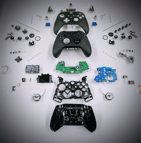 Exploded View Of Xbox One Series 2 Elite Roddlysatisfying