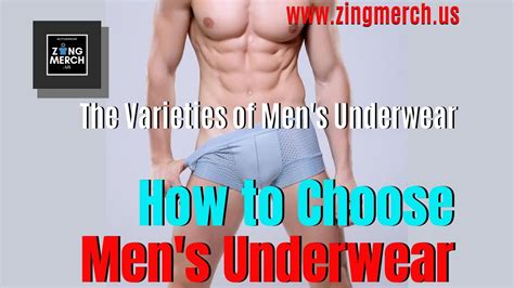 How To Choose Men S Underwear For You Youtube