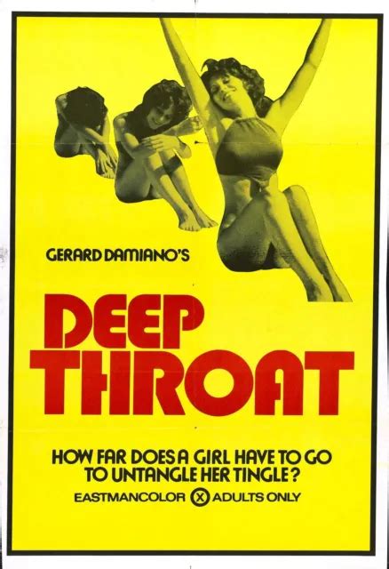 Deep Throat Movie Poster Xxx Linda Lovelace Sex Erotica 898 Picclick