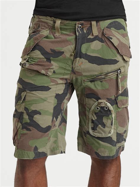 Rlx Ralph Lauren Search Rescue Camouflage Shorts In Green For Men Lyst