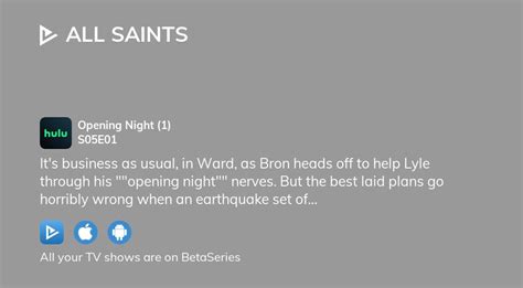 Watch All Saints Season 5 Episode 1 Streaming Online