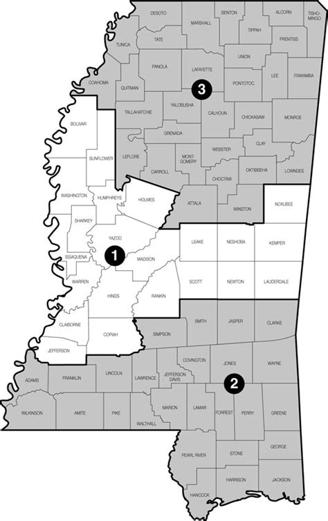 Find Your District Mississippi Public Service Commission