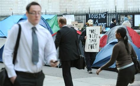 Protesters Vow To Stay Despite Pleas From St Pauls London Evening