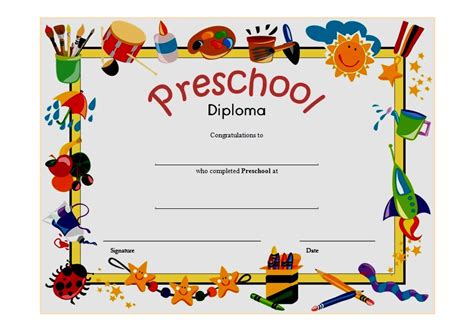 Preschool graduation is the same in that viewpoint. Certificate clipart graduation, Certificate graduation ...