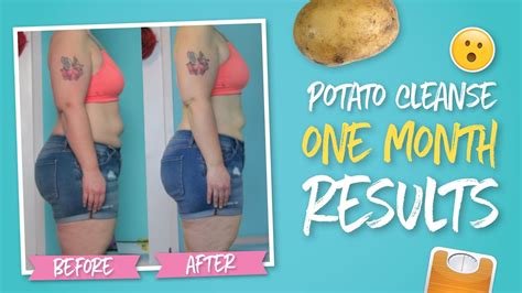 Potato Diet Weight Loss Results One Month Of Potatoes Only Youtube