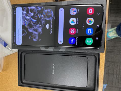 Samsung Galaxy S20 Ultra 5g Atandt Gray 128gb 12gb Sm G988u