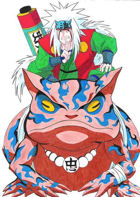 Jiraiya And Toad By Orochimaru6 On Deviantart