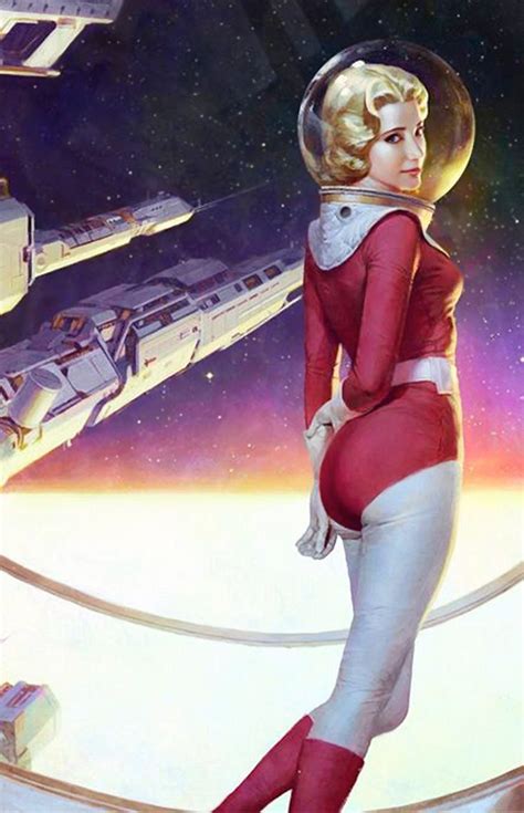 Pin By Harry Angel On Retrofuture Scifi Fantasy Art Space Girl