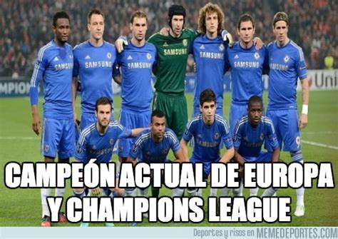 Manchester city, champions of england's premier league, are searching for their first champions league title in their first ever final.  MEMEDEPORTES  Chelsea FC, campeón actual de europa y ...