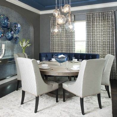 This captivating tablescape by @faithpraylove3 takes a cue from our summer guide to color, pairing soothing summer aqua with champagne accents to make a style statement! Dining Room Teal And Silver Design, Pictures, Remodel ...