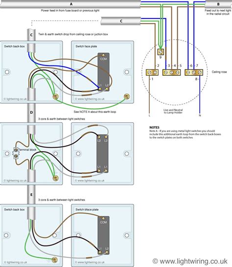 Intermediate Switch Wiring Light Wiring