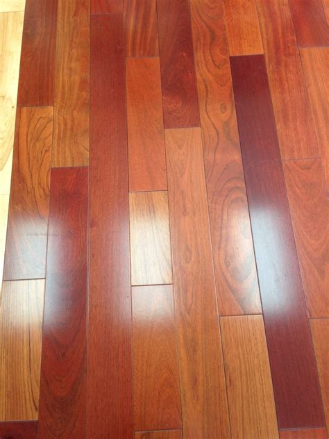 Brazilian Cherry Pre Engineered Hardwood Floors Hardwood Floor Repair