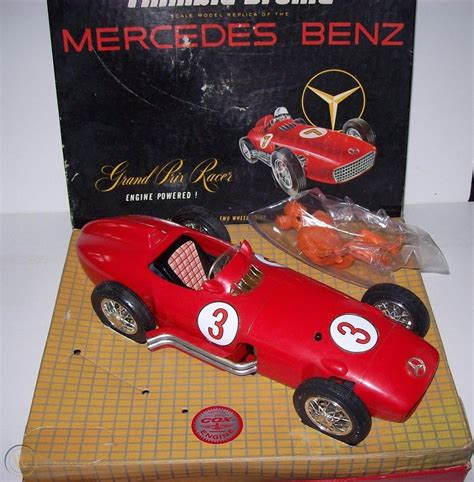1961 Cox Mercedes Benz Thimble Drome W 196 Grand Prix Racer With Box