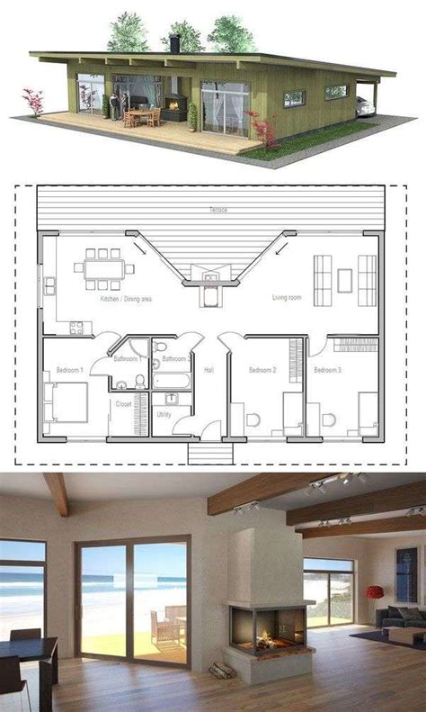 Plan Maison Ossature Bois Plain Pied Chambres Ventana Blog