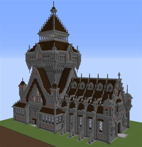 Cathedral Church Tower Minecraft Map