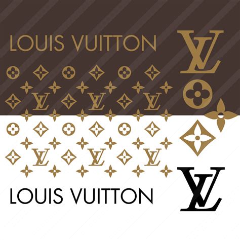 Lv Pattern Svg Lv Svg Louis Vuitton Svg Louis Vuitton Log Inspire