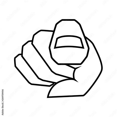 Index Finger Pointing At You Hand With Finger Pointing Choosing