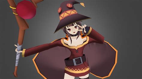 History talk (0) comments share. Megumin - Download Free 3D model by xenoaisam (@xenoaisam ...