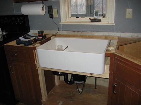 We did not find results for: Modifying standard cabinetry to accommodate an apron front ...