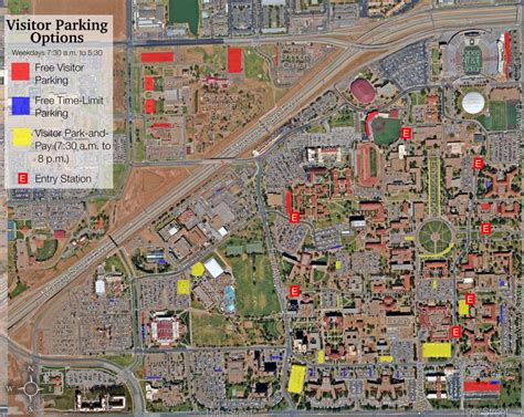 University Of Kansas Campus Map Parking