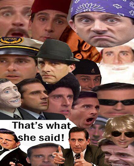 Many Faces Of Michael Scott Posters By Wickedrug Redbubble