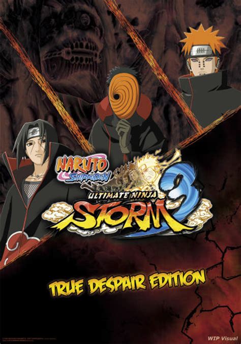 Naruto Shippuden Ultimate Ninja Storm 3 True Despair Collectors