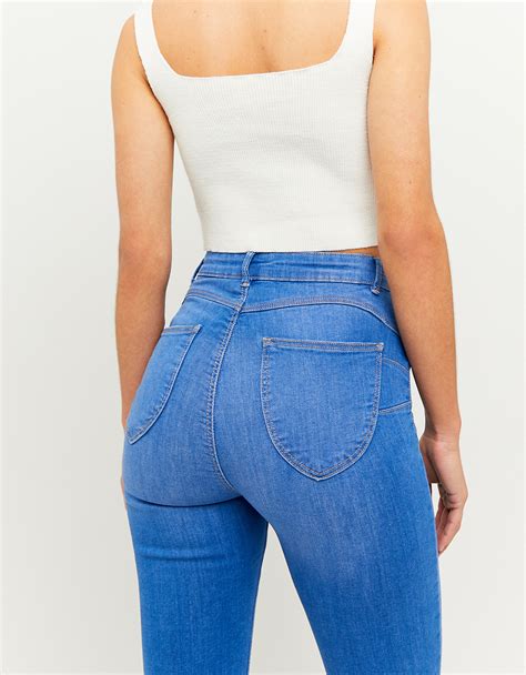 High Waist Push Up Skinny Jeans Tally Weijl Online Shop