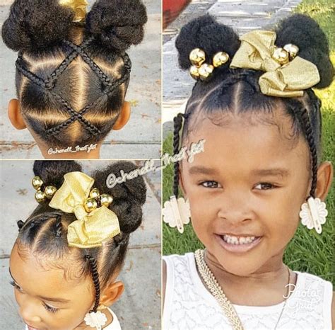 Black toddler hairstyles are so cute that we can't resist. cute😘🥰 | Little girls ponytail hairstyles, Kids hairstyles ...