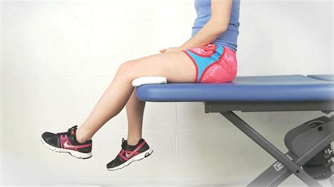 Seated Knee Extension Long Arc Quads Youtube