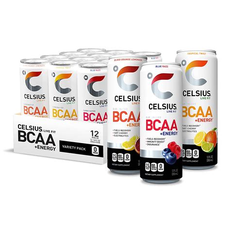 Celsius Bcaa Energy Sparkling Post Workout Recovery