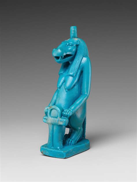 Statuette Of The Goddess Taweret Work Of Art Heilbrunn Timeline Of