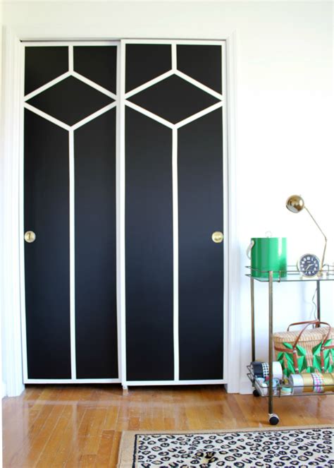 Www.pinterest.com awesome diy closet door curtains ideas 02. DIY Painted and Patterned Doors
