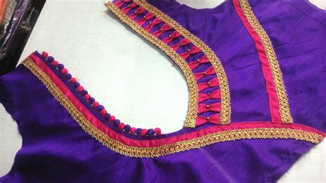 Blouse Back Neck Designs Cutting And Stitching Videos