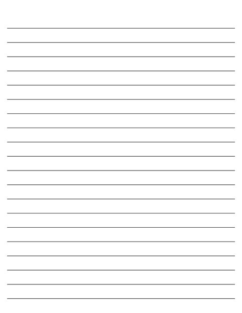 Notebook Paper Printable Related Keywords And Suggestions Notebook