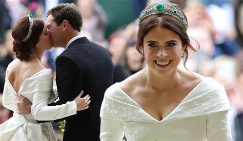 Princess Eugenie Wows In Wedding Dress Designed To Show Off Surgery