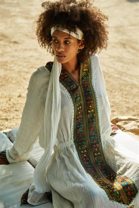 Habesha Maxi Dress In 2021 Ethiopian Dress Ethiopian Traditional