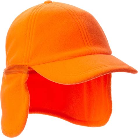 Hot Headz Polarex Hunting Cap With Ear Flaps Orange One